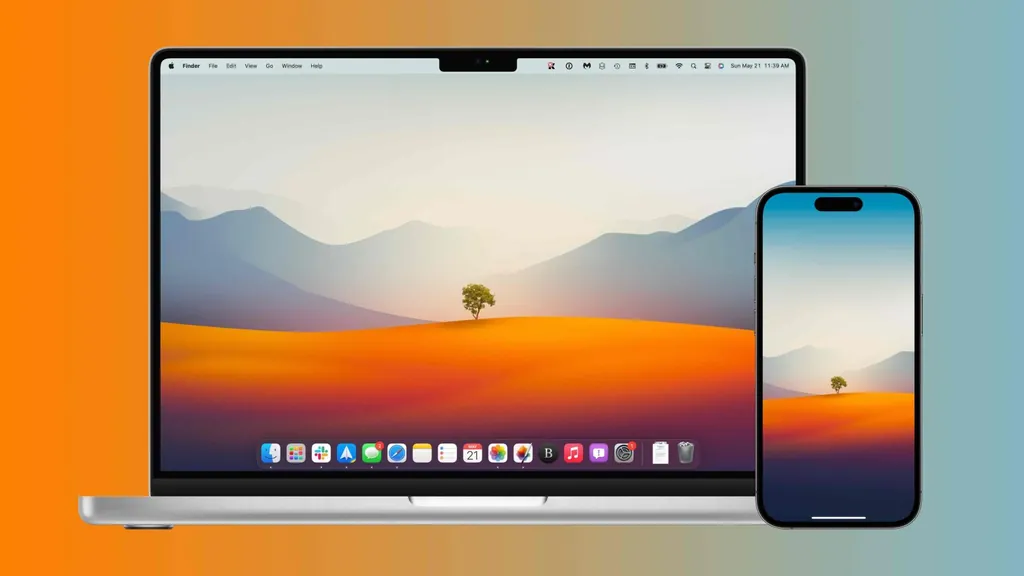 macOS ランチョクカモンガの壁紙